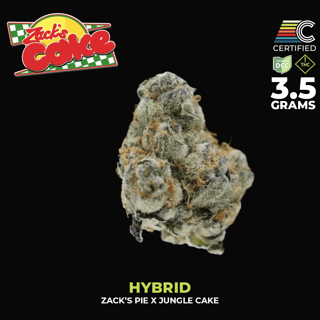 Zack's Cake Strain | Hybrid Cannabis Flower | CERTIFIED